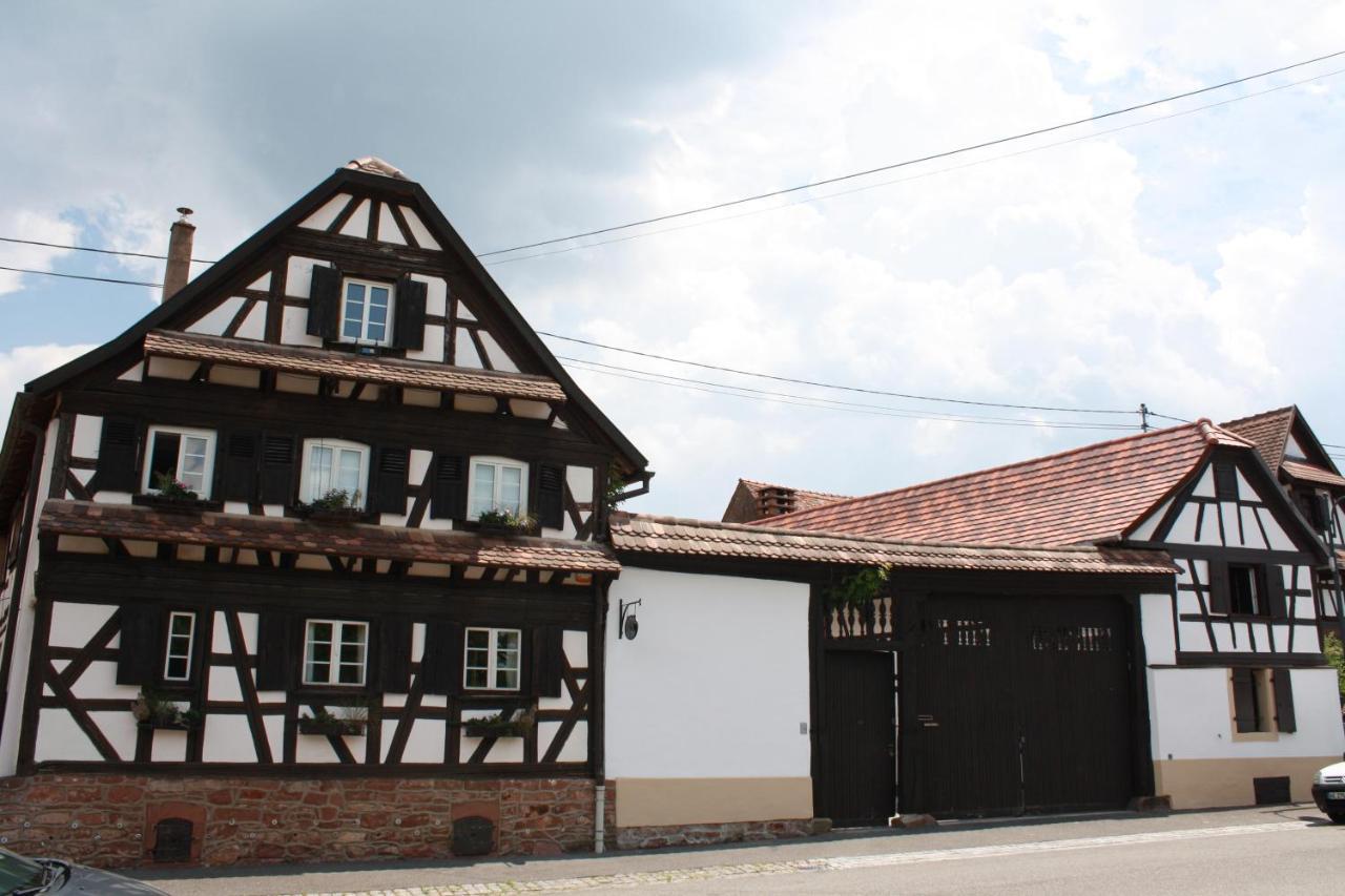 La Grange Aux Coqs Bed and Breakfast Ittenheim Εξωτερικό φωτογραφία