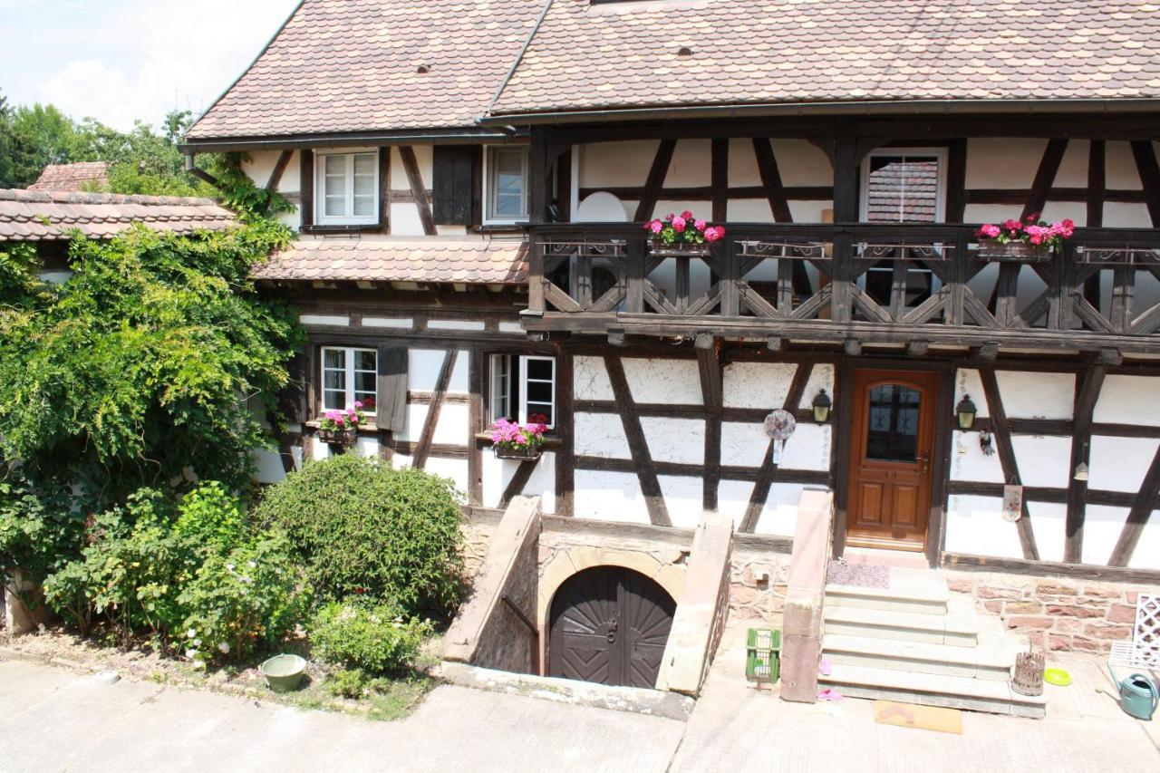 La Grange Aux Coqs Bed and Breakfast Ittenheim Εξωτερικό φωτογραφία